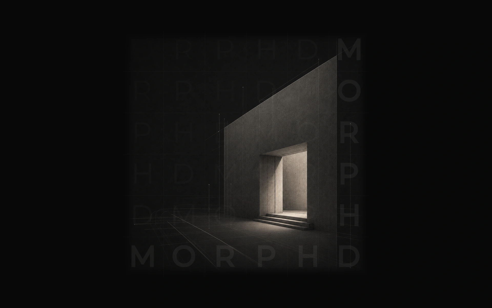 A calm morphd contact composition anchored to the official six-by-six grid