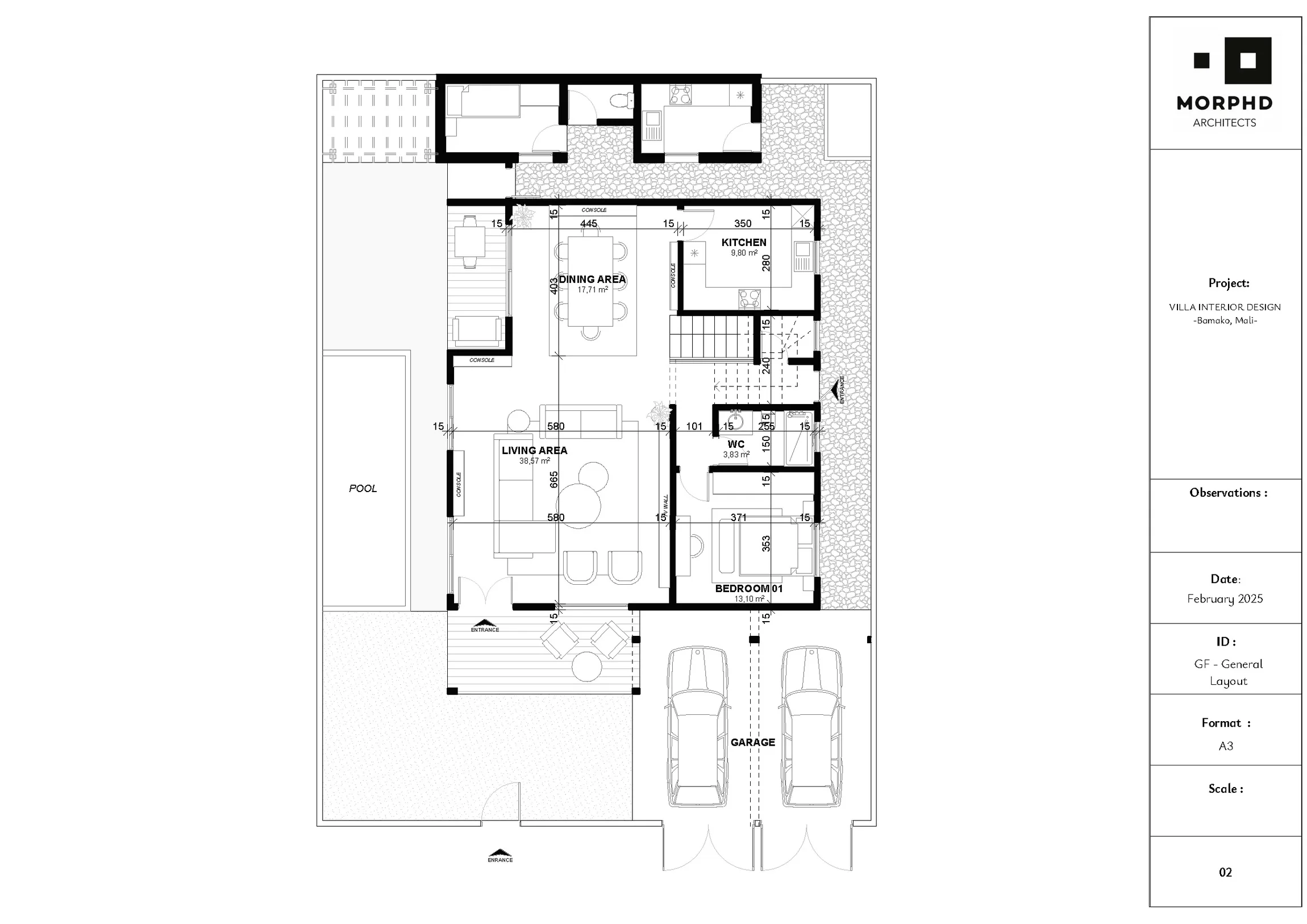Ground-floor architectural layout