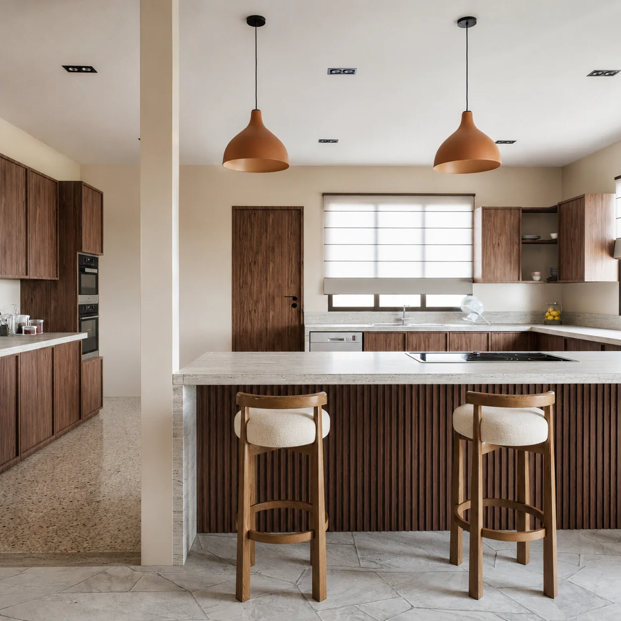 Kitchen island — Ipoh Airbnb