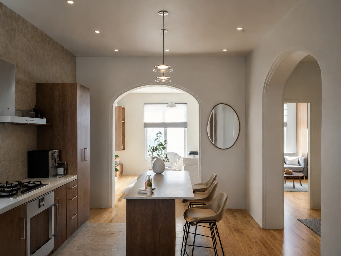 Completed MATP apartment renovation in Madrid