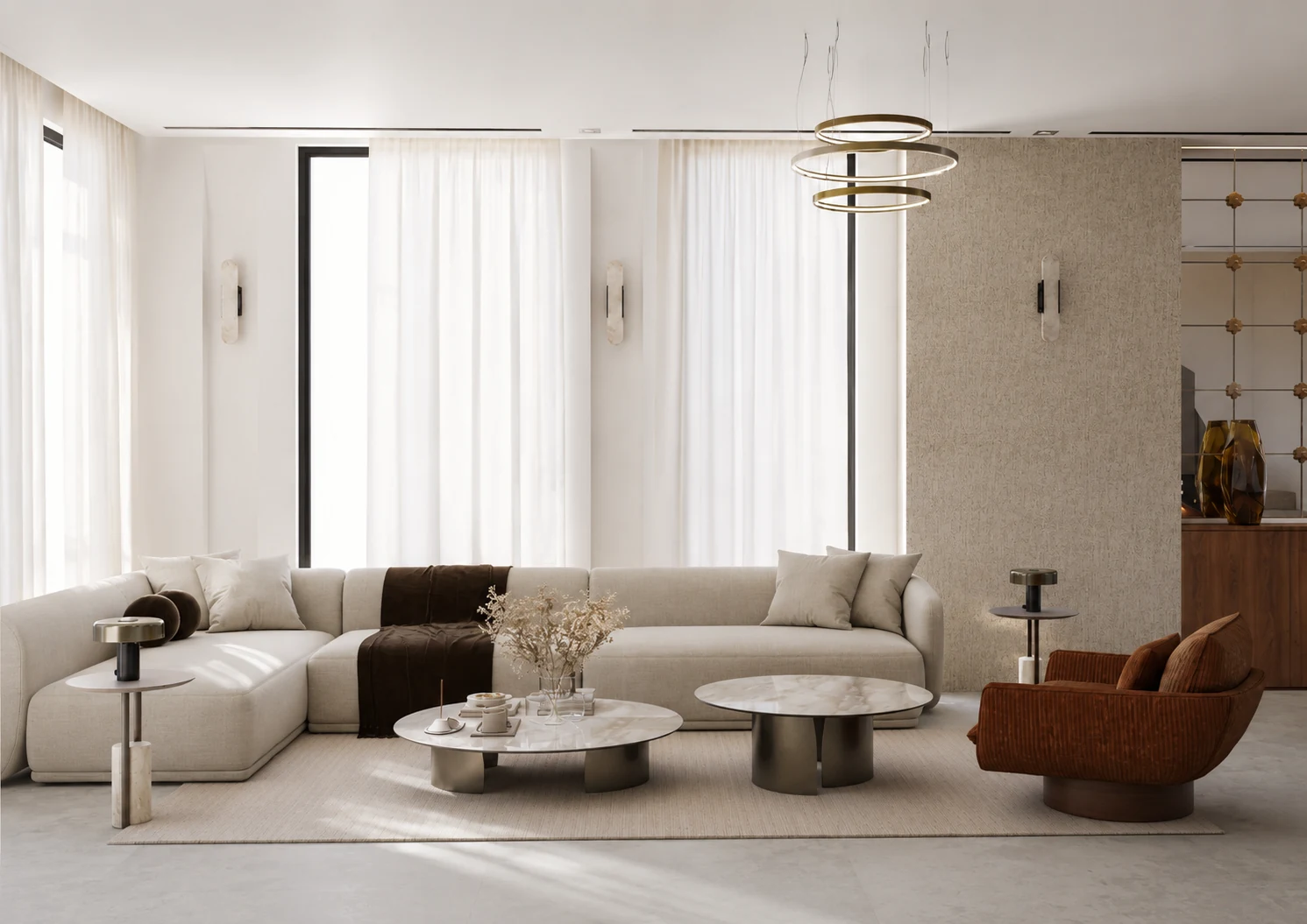 Formal living room — Riyadh Private Villa