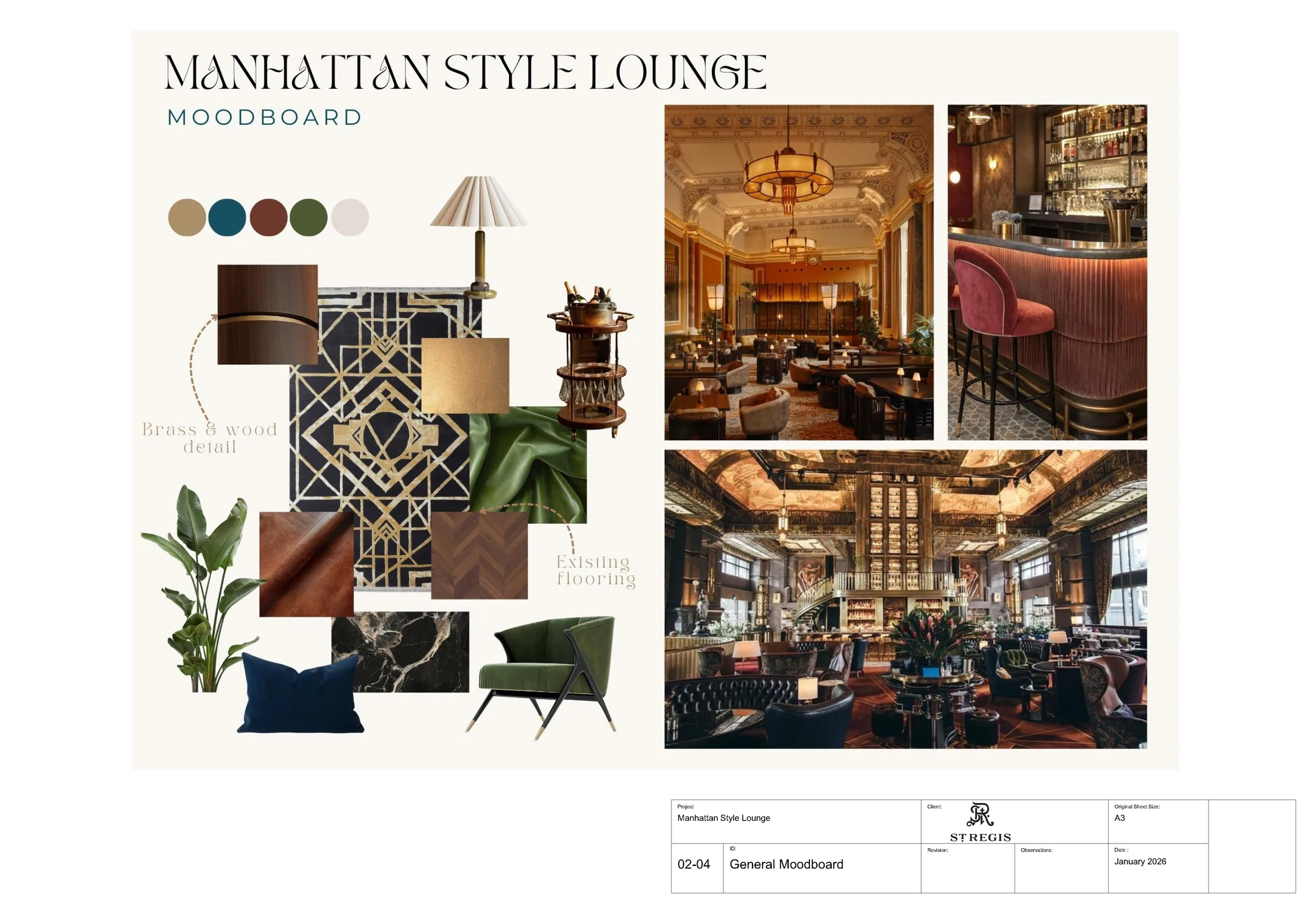 Concept and material moodboard